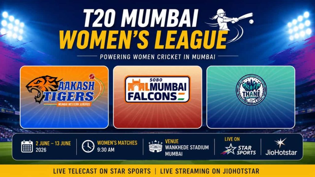 Women's T20 Mumbai League 2026 Teams Women's T20 Mumbai League 2026 Teams
